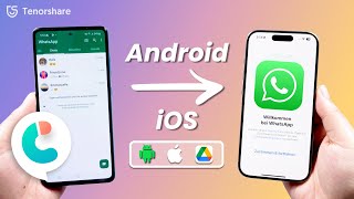 WhatsApp Chats von Android auf iPhone übertragen amp von Google Drive wiederherstellen [upl. by Sassan]