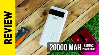 Romoss Sense 6PS  20000 mAh Power Bank Review [upl. by Mira]