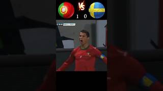 Full video ☝️Portugal vs Sweden 32 Ronaldo Hat trick footballsoccer ronaldo youtube [upl. by Pavier]