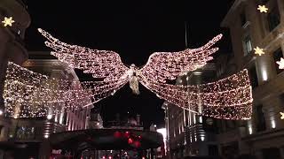 XMAS LIGHTS LONDON 23 [upl. by Assylla924]