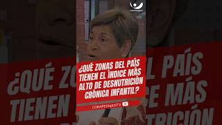 ¿Qué zonas del país tienen el índice más alto de desnutrición crónica infantil [upl. by Hairacaz190]