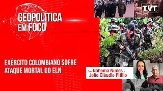 Exército colombiano sofre ataque mortal do ELN [upl. by Sikleb]