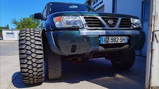 Nissan Patrol Y61 ZD30 Stock vs Modified Off Road in Mud [upl. by Tranquada]