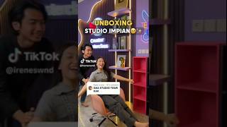 irene unboxing studio impiannya 🪄🧸 irene unboxing studio tiktok [upl. by Ariaek3]