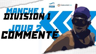 Jour 2  Commentaires Championnats de France D1M amp D1F  Manche 1  2024  2025 [upl. by Ahsened]