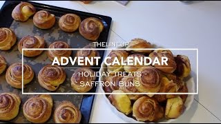 Advent Calendar 2 Holiday Treats  Saffron Buns [upl. by Pickens19]