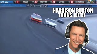 Harrison Burton decided to turn left [upl. by Ardnot]