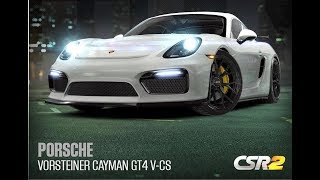 Vorsteiner Cayman GT4 VCS Max Tune amp Shift Pattern 793 secs [upl. by Syman]