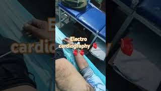 Electro Cardiographyin hospital of patientvairalvideo my you tube channel [upl. by Acysej]