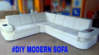 DIY modular sofa how to make a modern sofa [upl. by Shaylynn]