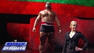 Alexander Rusevs Smackdown Debut SmackDown 28022014 [upl. by Sidoeht]