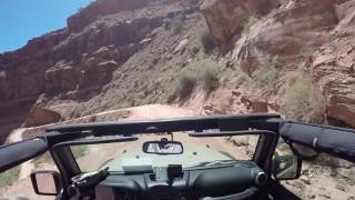 Shafer Trail to Musselman Arch May 2016 [upl. by Lumbard]