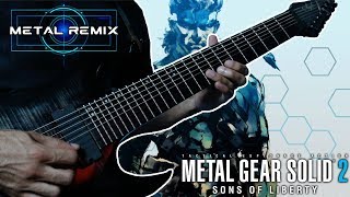 Metal Gear Solid 2 Main Theme  METAL REMIX by Vincent Moretto [upl. by Yrailih577]