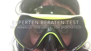 ☑ Taucherbrille Dive Under von Sportastisch ► Testbericht [upl. by Mimajneb]