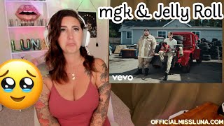 mgk amp Jelly Roll  Lonely Road Official Music Video REACTION [upl. by Dex]