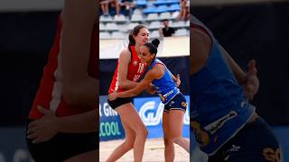 Pure Respect Moment ❤️🤝 handball håndbold beachhandball sportsmanship [upl. by Wendell]