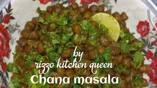 Chana masala👌rizzo kitchen queen 👸 [upl. by Aicilav896]