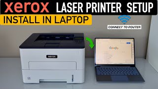 Xerox Printer Wireless Setup Windows Laptop [upl. by Nevart320]