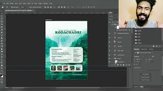 Poster making in adobe photoshop [upl. by Ayyidas]