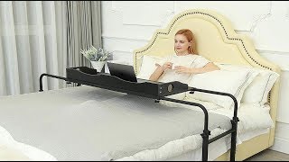 Top 5 Best Height Adjustable Overbed Table 2019 and 2020 [upl. by Eihcir]