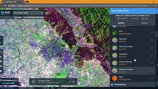 Perform NDVI Analysis using EOS  From any Browser Application [upl. by Asante]