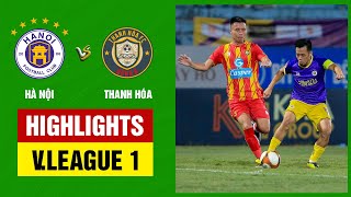 Highlights Hà Nội  Thanh Hóa  Thế trận siêu kịch tính Văn Quyết lập siêu phẩm xé lưới cực căng [upl. by Anneyehc531]