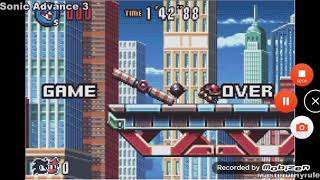 Sonic Advance 3 GBA Game Over Reversed [upl. by Hibbitts365]