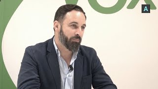 Santiago Abascal quotCon la exhumación de Franco se intenta volver a regar los odios entre españolesquot [upl. by Ynnattirb]