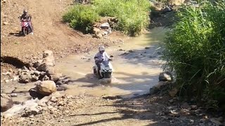 Honda ADV160  lambingan hills to daranak falls tanay rizal PART 2 [upl. by Anstus928]