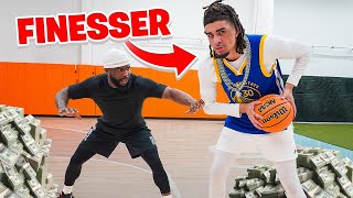 Cash Nasty 1v1 Basketball Against Punchmade Dev Biggest Social Media Scammer [upl. by Drape]