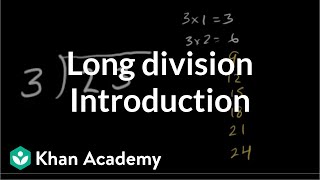 Introduction to long division  Multiplication and division  Arithmetic  Khan Academy [upl. by Kacey]