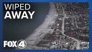 CLOSER LOOK  Fort Myers Beach devastation [upl. by Hwang]