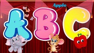 ABC Song  ABC Phonics Song  ABC lyrics song  ABCD  Nursery Rhymes [upl. by Erdeid942]