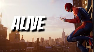 Marvels SpiderMan PS4 Tribute  Alive SPOILERS [upl. by Rhonda]