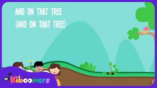 The Green Grass Grows All Around Lyric Video  The Kiboomers Preschool Songs amp Nursery Rhymes [upl. by Llerral178]