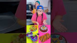 FNAF cake vs random foods ice cream challenge🍨 funny fnaf by Ethan Funny Family [upl. by Naasah811]