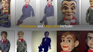 😍 Slappy Ventriloquist Dummy from Goosebumps for SALE ✅ 10 Slappy Dolls Reviewed by PuppetMaster [upl. by Perren]