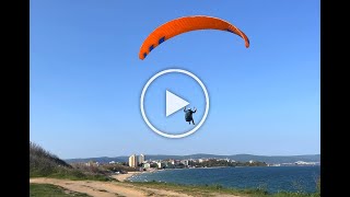 Paragliding in very strong Wind insta360X4 [upl. by Benco]