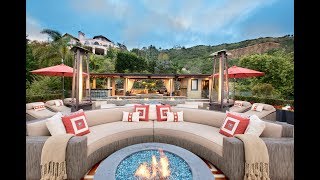 Outdoor Decorating California Luxury Home  Interior Design  Terrace REVEAL [upl. by Duggan141]