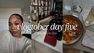 vlogtober day five  solo date day🥂 shopping natural makeup tutorial amp etc  Faceovermatter [upl. by Kotz368]