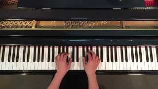 F Sharp Chord Piano  How to Play F Sharp F Major Chord on Piano [upl. by Jamill]