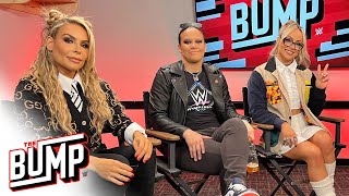 Liv Morgan Shayna Baszler and Natalya hold moving roundtable WWEs The Bump March 20 2024 [upl. by Azmah]