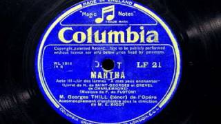 Thill sings Martha [upl. by Unity]