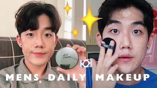 Daily Korean Mens Makeup Tutorial Not Sponsored  Brute Choi [upl. by Gean]