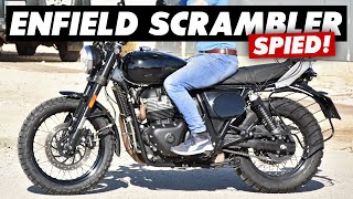 New 2024 Royal Enfield 650 Scrambler Spied Everything You Need To Know [upl. by Ennazus]