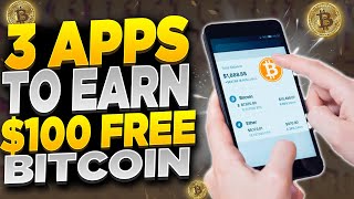 3 Best Apps That Pay You in Free Bitcoin EARN 0 025 BTC DAILY  FREE BITCOIN APPS 2022 [upl. by Aronal]