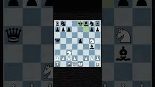 Crush Scandinavian Opening in 10 Moves chess chesstactics chesstraps chessgame [upl. by Ahtekahs444]