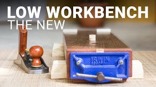 The Low Workbench 20  A Mini Woodworking Bench with Lots of Features [upl. by Tanaka]