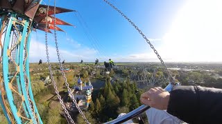 Nachtwacht Flyer POV 4K  Plopsaland De Panne 🇧🇪 [upl. by Merline257]