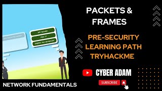 Packets and Frames  Presecurity Learning Path  Tryhackme  Cyber Adam  Tamil [upl. by Faxon319]